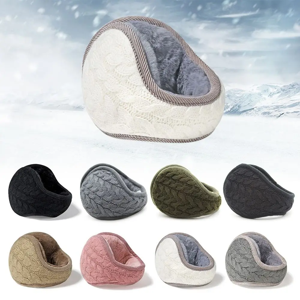 

Casual Unisex Fleece Plush Cosy Behind Band Head Warm Ear Warmers Earmuffs Earflaps Ear Muffs