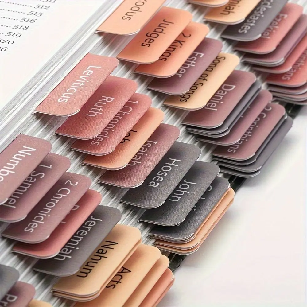 5 листов/комплект стикеры для заметок индексные вкладки Библии тема Morandi Boho