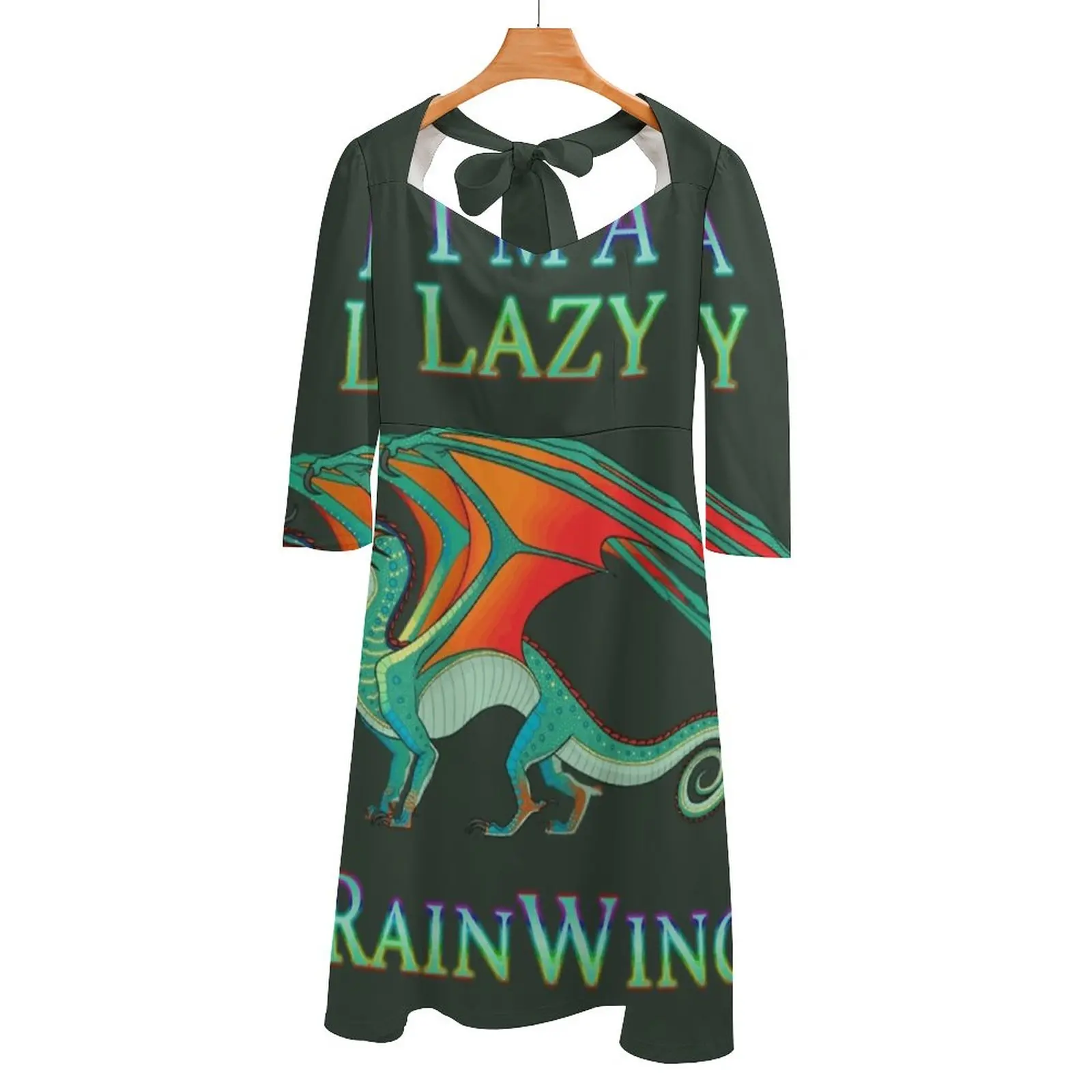 

Женское платье со шнуровкой сзади, с открытой спиной и квадратным вырезом