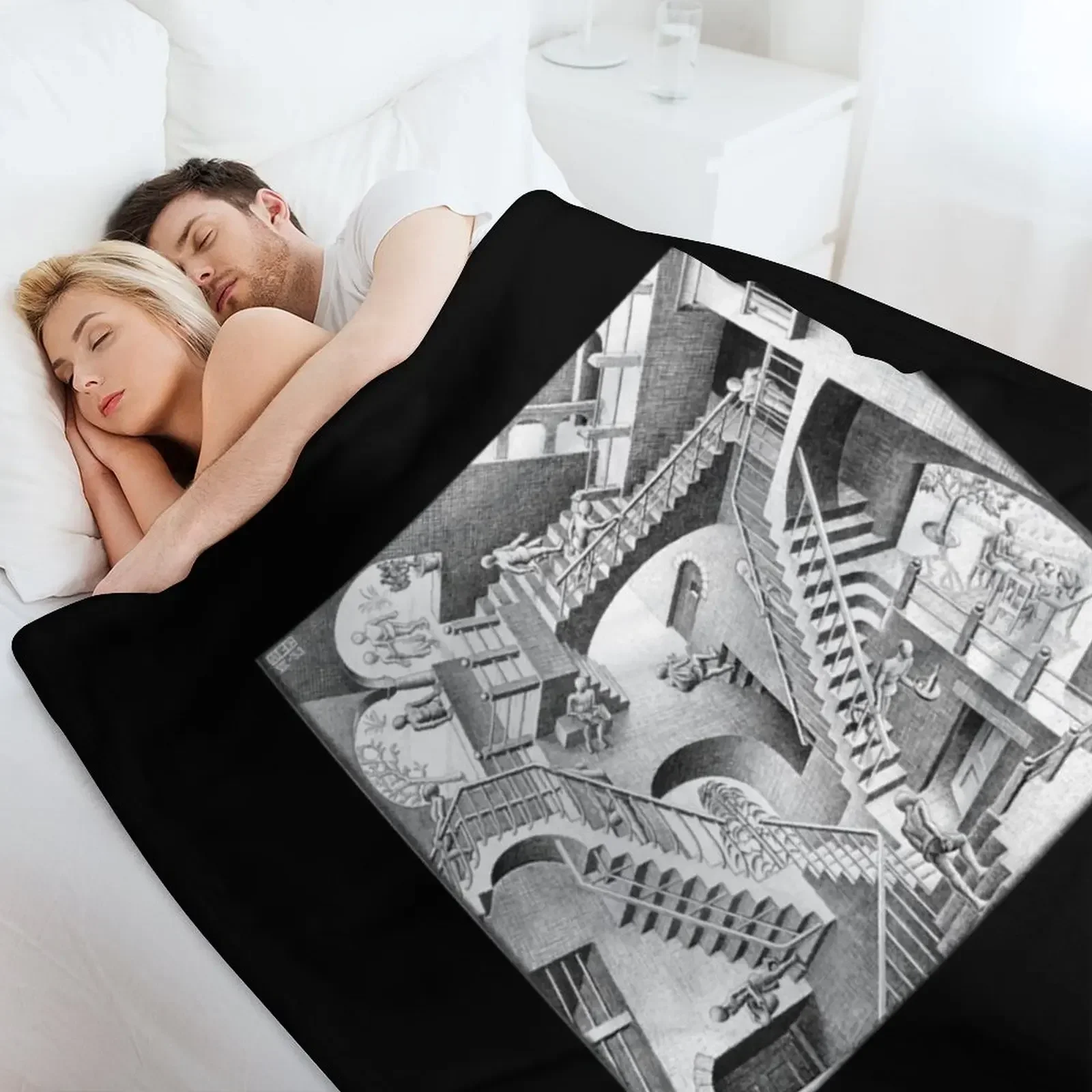 Mc Escher T-ShirtMC плед одеяло милые клетчатые красивые одеяла