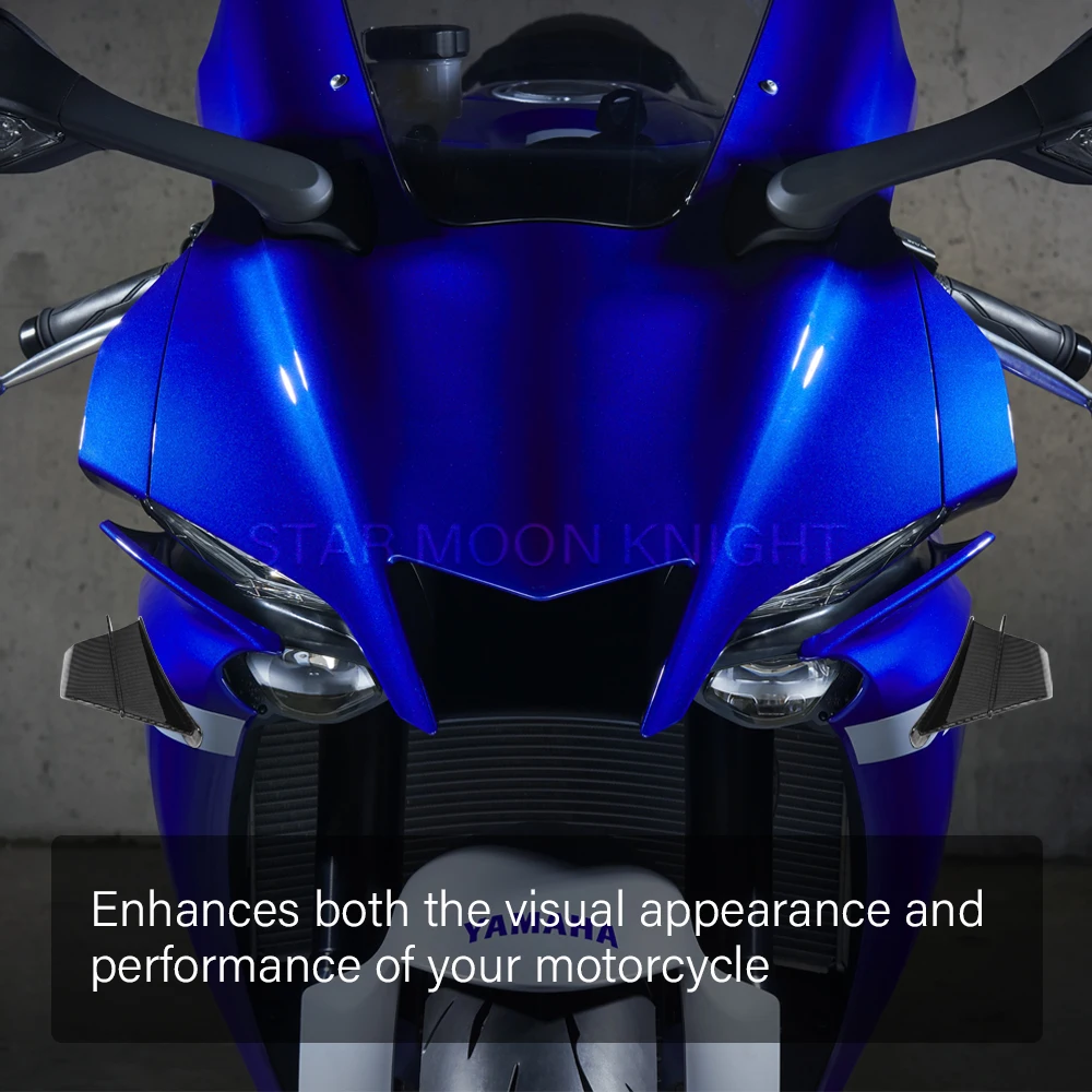 Крыло мотоцикла аэродинамического крыла комплект спойлер для Yamaha YZF R1 R1M R7 R6 R3 R125