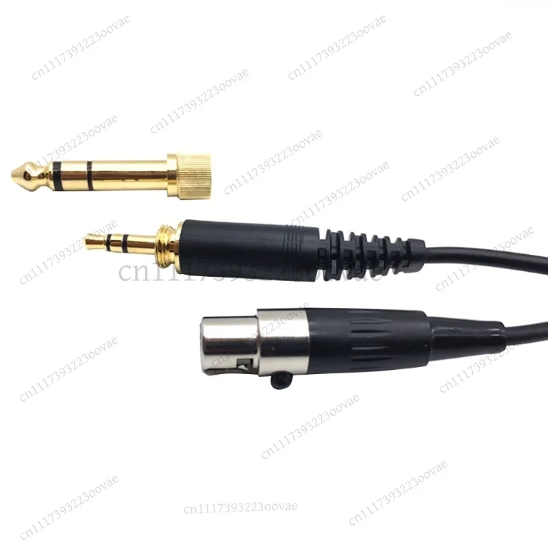 Фото Сменный кабель для наушников LF для AKG K240 K702 Q701 K271 K267 K712, пружинный провод 6.35 мм 3.5 мм (штекер) на Mini XLR №4