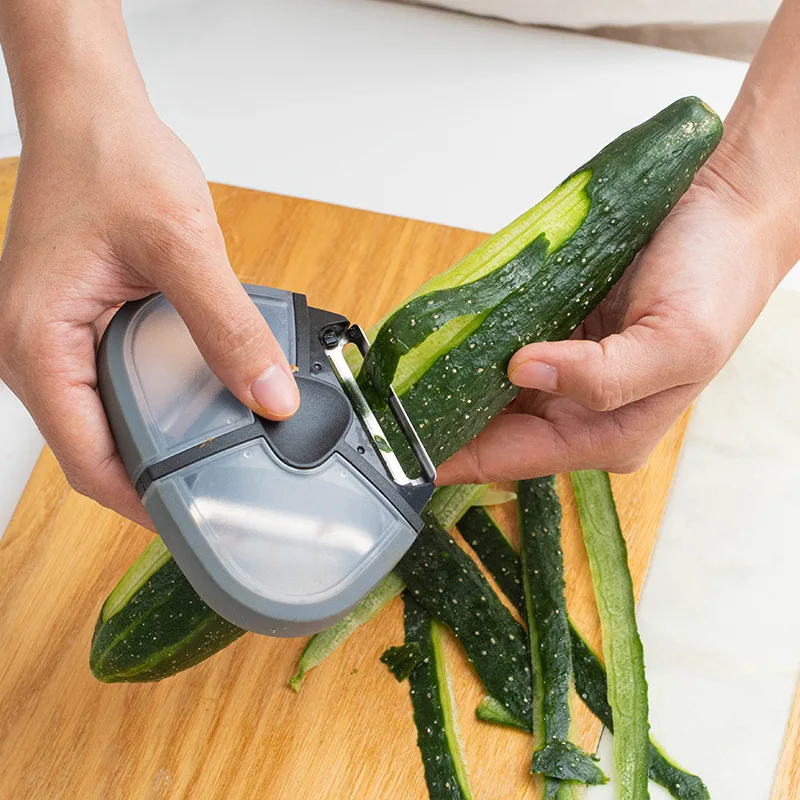 

3 IN 1 Multi-function Peeler Vegetable Cutter Shredder Julienne Cutter Grater Kitchen Tool