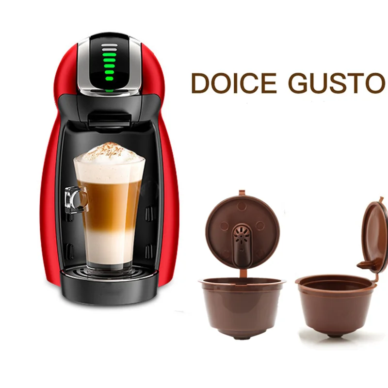 

1 шт. многоразовые капсулы для кофе для Nescafe Dolce Gusto фильтры сетка из нержавеющей стали для Dolci Gusto Pod Cup 1-го/3-го поколения