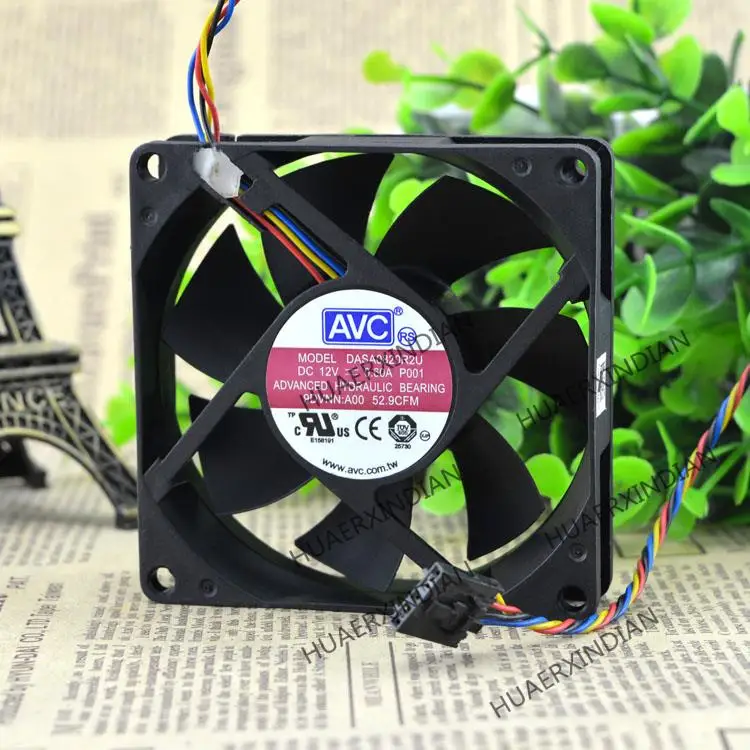 

New Optiplex 790 990 SFF DASA0820R2U 0725Y7 4 Cooling Fan Assembly Kit