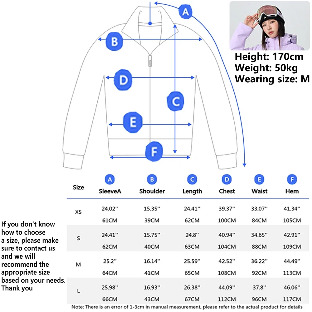 Женская тонкая лыжная куртка толстые теплые топы для сноуборда хлопковая
