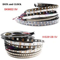 5v full color led strip sk9822 data and clock seperately apa102 neon 3060144 pixelsm ws2812b magic lights tape ip30ip65ip67