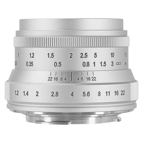 Объектив 7artisans 35 мм F1.2 II для Micro 4/3 Sony E Fuji X, объектив для Canon EF-M Nikon Z pk 7artisans 25 мм f1/8