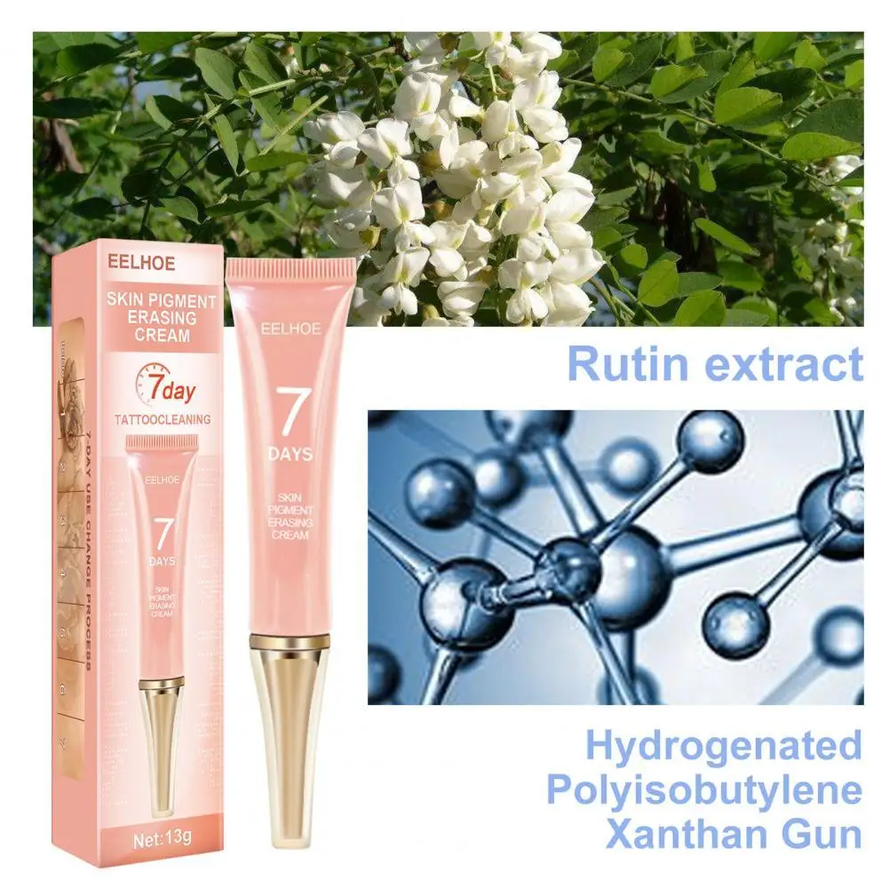 

13g Tattoo Cleaning Cream Versatile Silky Easy Operation for Unisex Tattoo Removal Cream Tattoo Erase Cream