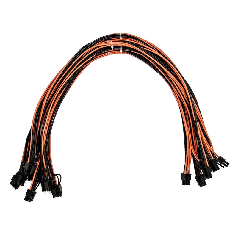 8 шт. 6-контактный PCI-6 + 2-контактный PCI-кабель PCI-E-8-контактный (6 2) кабель PCI-E длина 23 6