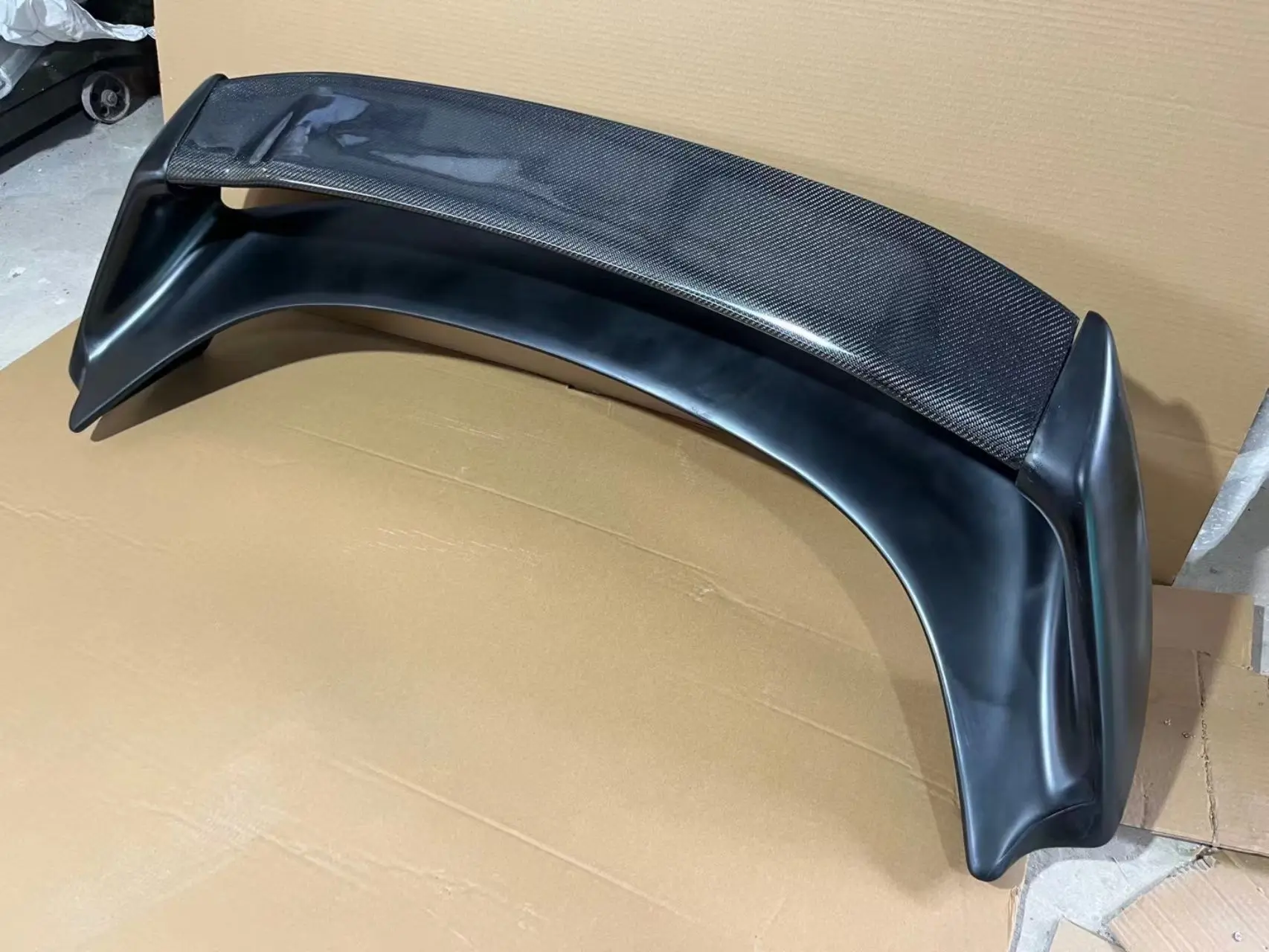 Карбоновый спойлер + FRP, неокрашенный, для Honda Civic FN2 (2006-2010), Type R Seeker, задний спойлер из карбона. (art.: 3920d910f1aba) - 3920d910f1aba