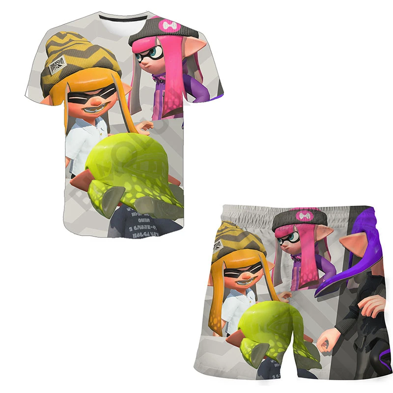 

Summer Children Clothes Kids Suit Children T shirt Sets short Sleeve Tshirt Pant 2022 Summer Girl Boy Tracksuit Sportswear New