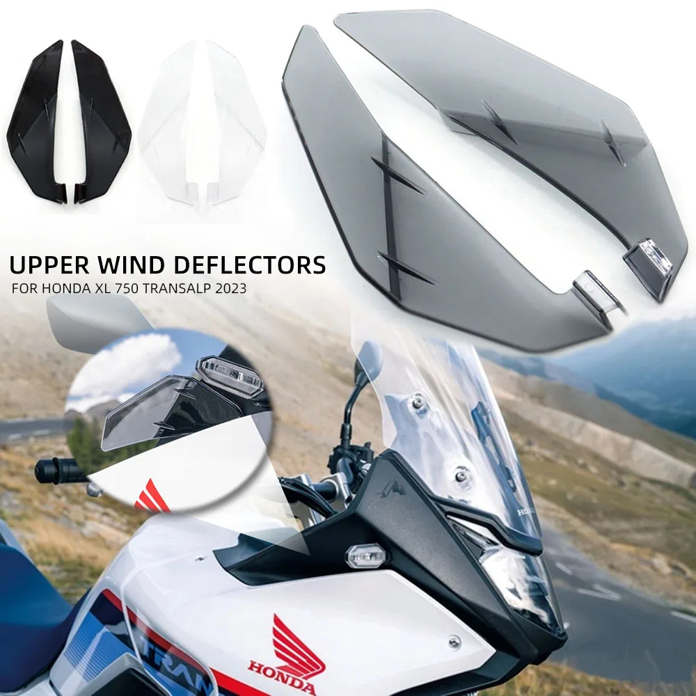

Обтекатель-дефлектор для Honda XL750 Transalp 2023 новые аксессуары для мотоциклов верхние ветрозащитные дефлекторы ветровые панели вентиляции