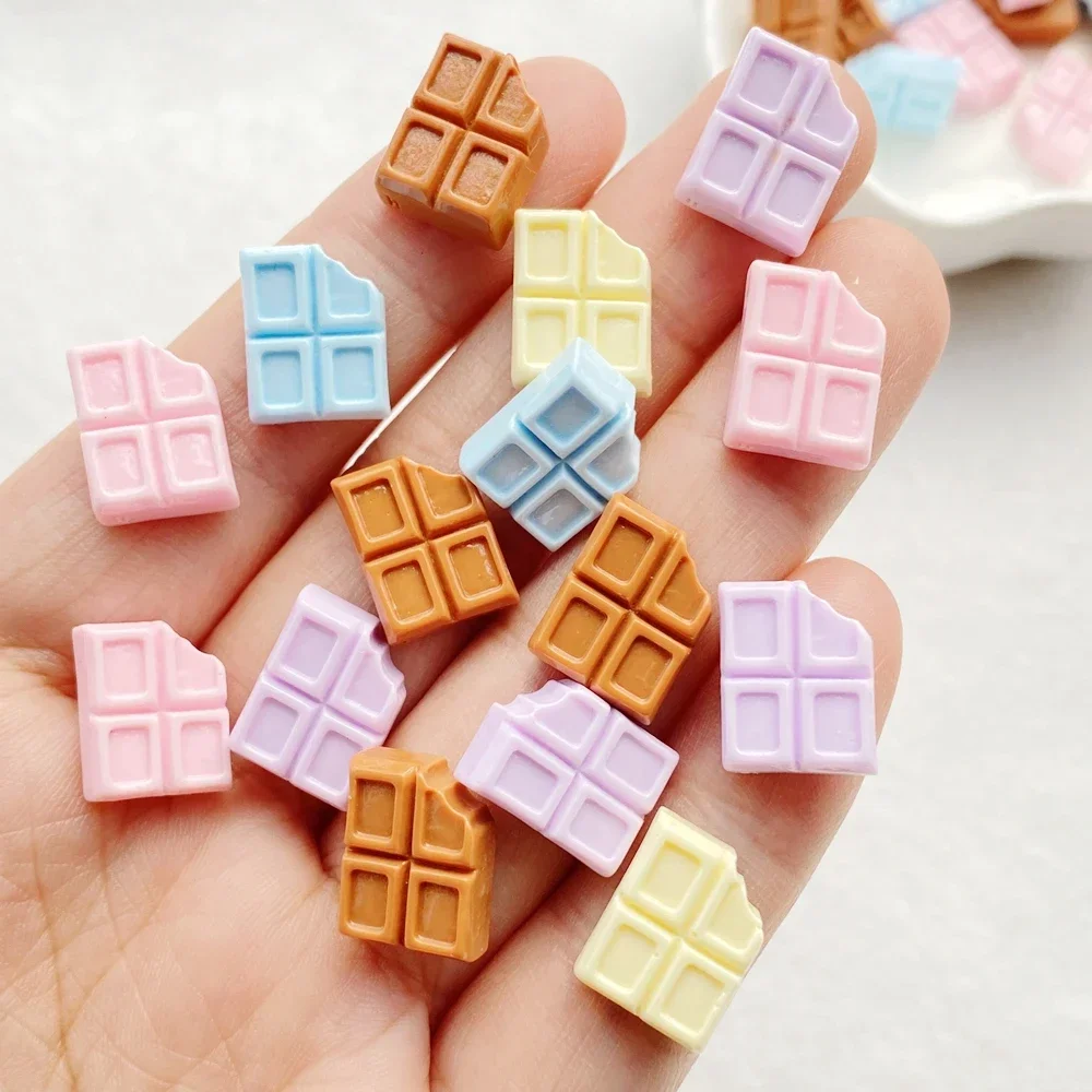 

30 шт. милые мультяшные шоколадные подвески из резины