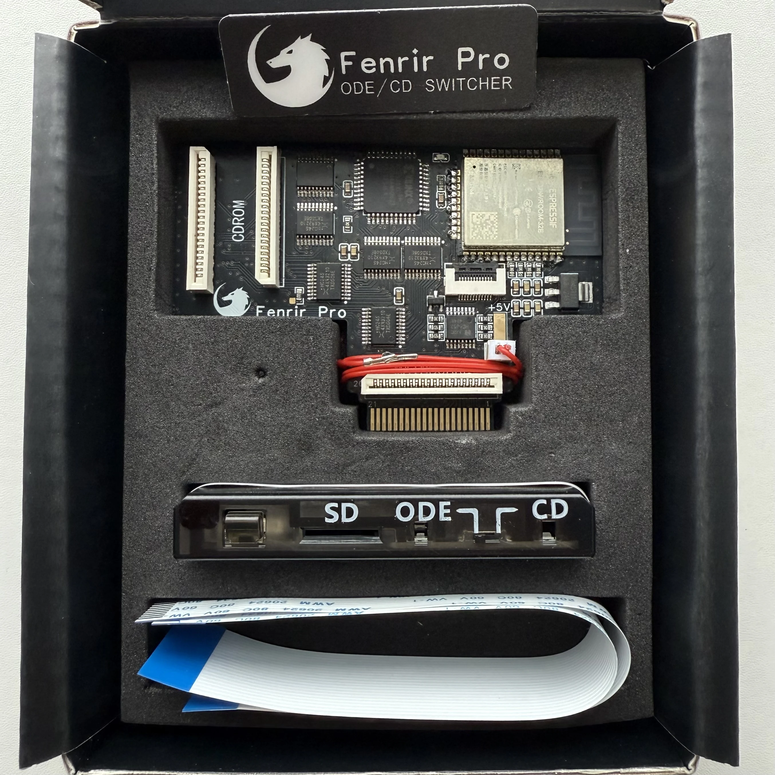 Фото Fenrir Pro для платы симуляции CD-дисков Sega Saturn ODE SAROO PHOEBE RHEZ Wuxi OED/CD Switcher SS MODE Модульный чип №2