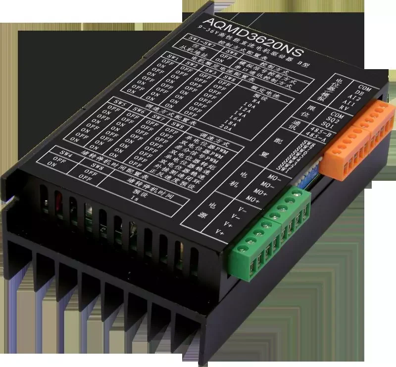 

Драйвер двигателя постоянного тока высокой мощности 12/24/36V20A Тип B, положительный и обратный ток, Управление ПИД