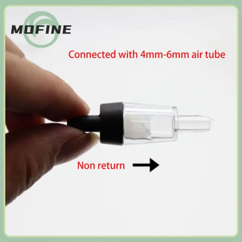

2/4/6PCS Aquarium Air Pump Check Valve Fish Tank One Way Non-Return Check Valve Aquarium Co2 System Fish Air Pump Pet Supplies