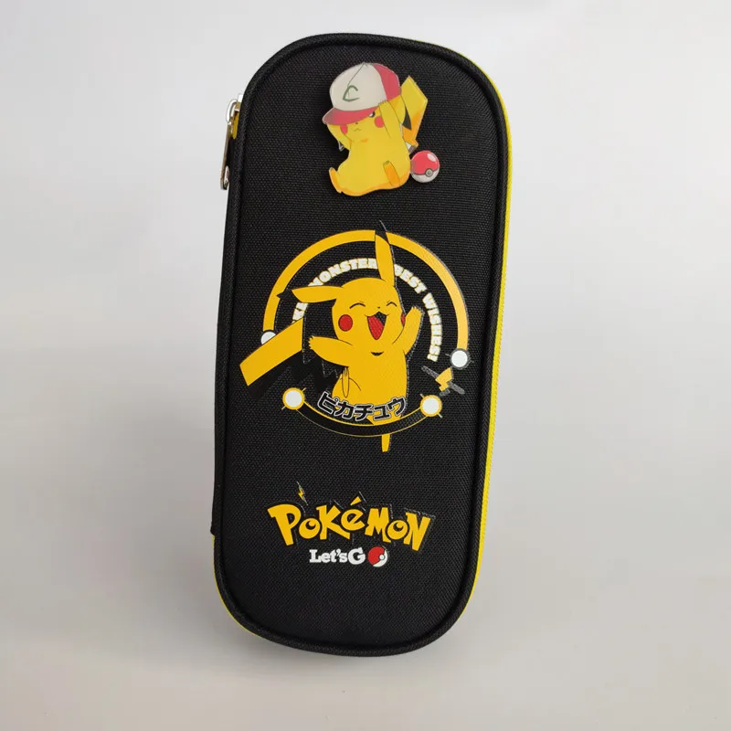 

Large Capacity Cartoon Pencil Case Pikachu Stationery Box Primary School Students' Anime Pencil Case Cute Gift Child's Favorite