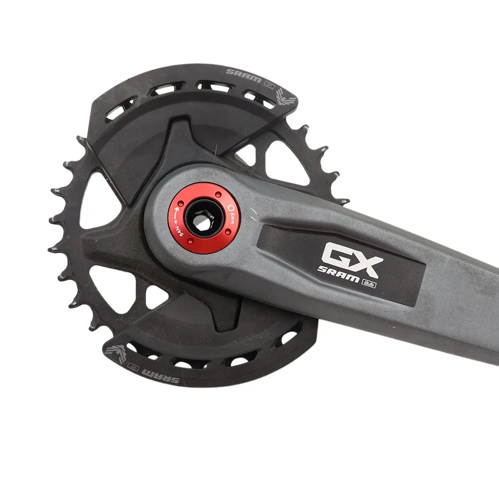 Sram Mtb/Road Dub Crank Arm Bolt M18/M30 Lichtmetalen Self Extraheren Zwart for xx1 red force