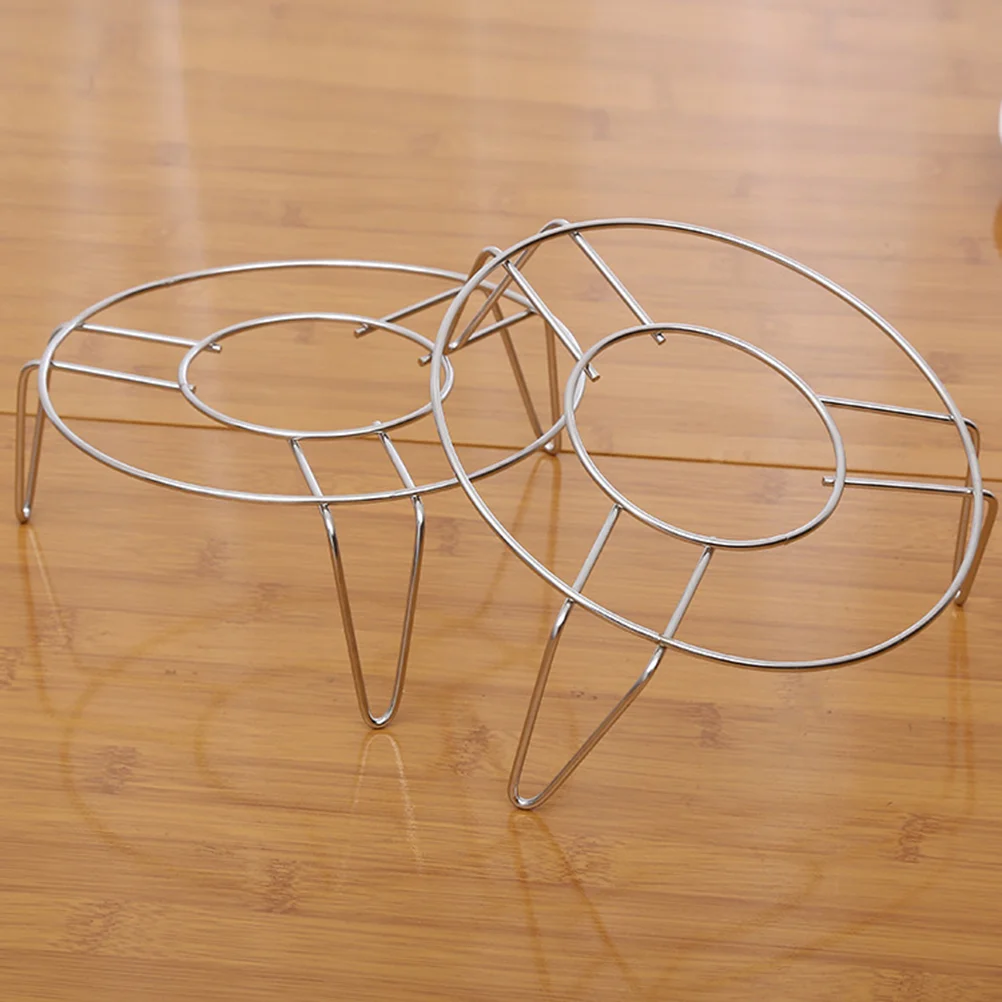 

Rack Steamer Stand Steam Cooker Cooking Round Trivet Steaming Pot Steel Stainless Cooling Pressure Bbq Ware Canning Basket