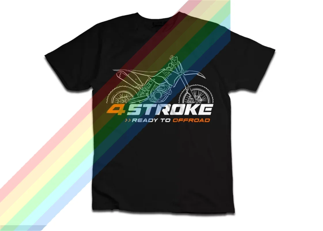 2024 Новая летняя мужская футболка повседневная KTMs 530 450 XCR-W 2008 с рисунком и