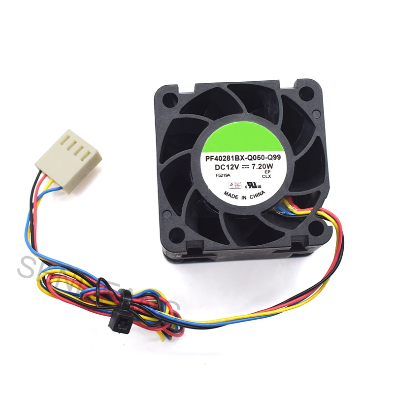 Хорошо протестированный Новый охлаждающий вентилятор, 4 см, 4028 дюйма, 12 В, 7,20 Вт, 4 провода, охлаждающий вентилятор для сервера