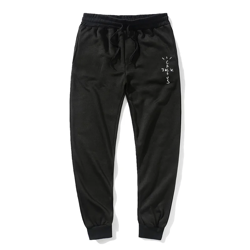 

New Product Fleece Trousers J Ack Cactus Letter Print Ladies Men's Jogging Pants Hip-hop Street Track Pants 2023