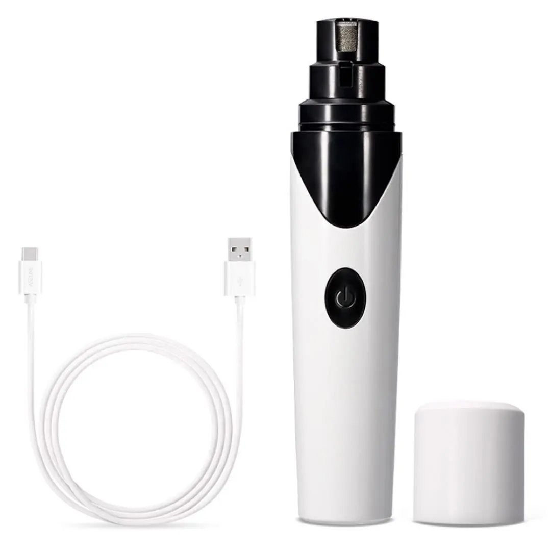 

Electric Nail File for Pets - Rechargeable - Dogs / Cats / Animals - White