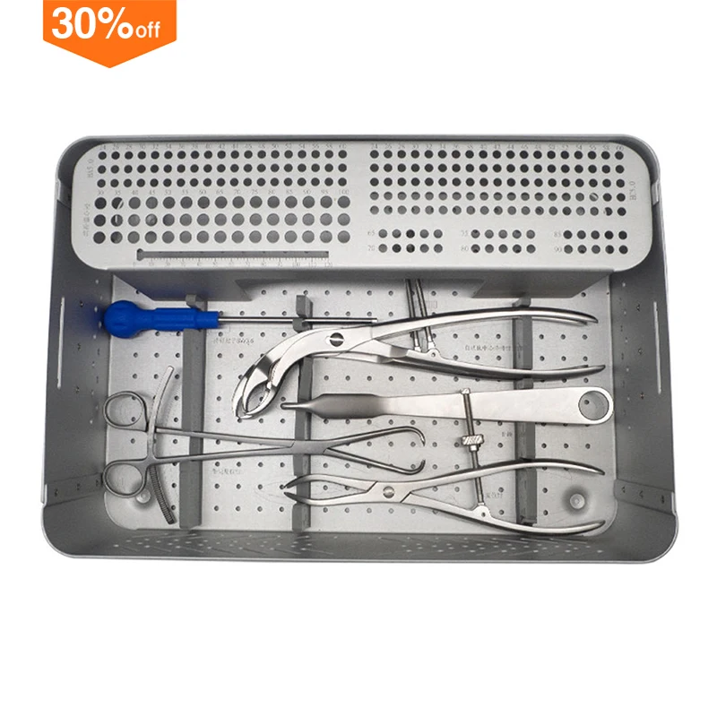 

ISO Manufacturer Large Limb Orthopaedic Surgical Instruments Small Fragment LCP Trauma Locking Plate Orthopedic Instrument Set