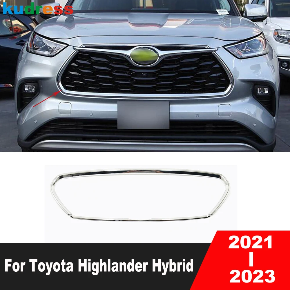 

Накладка на решетку для Toyota Highlander Hybrid 2021 2022 2023