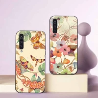 birds flower watercolor painted pattern phone case for samsung galaxy a s note 22 52 21 20 53 51 71 12 13 10 32 50 fe ultra plus
