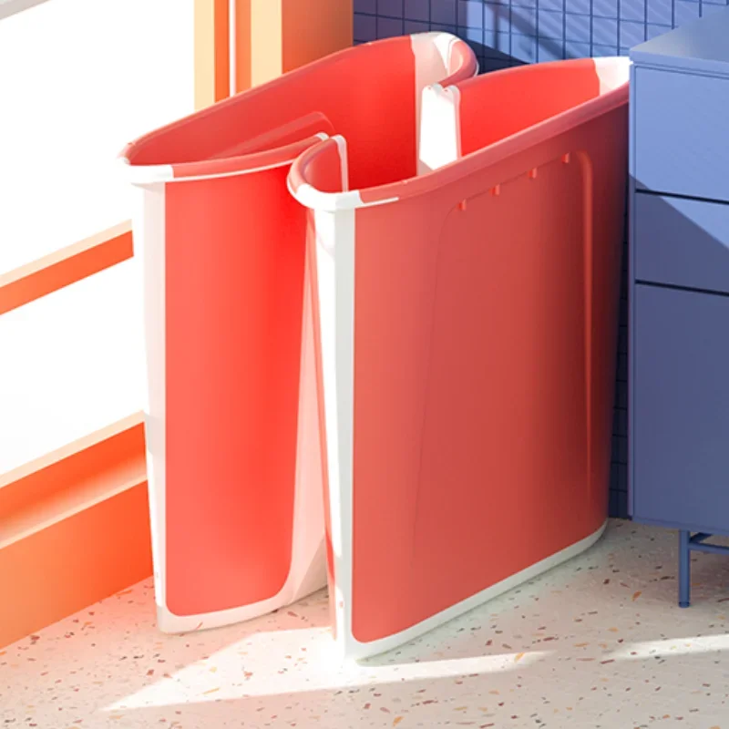 Складная Ванна для взрослых большой размер крышка Настольная дорожная ванна