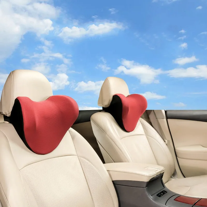 

New U Shape Car Neck Pillow Slow Rebound Memory Foam Car Headrest Neck Pillow For Car Seat Flight Traveling Office Chair