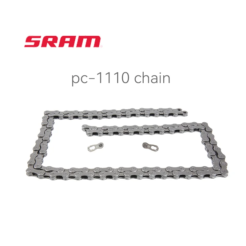 Фото SRAM CN PC1110 PC 1110 1x11 2x11 11 скорость MTB цепь для дорожного велосипеда 120L звенья с блокировкой питания Quck звено для NX GX RIVAL велосипедная часть №1