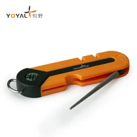 yoyal outdoor multifunctional knife sharpener portable diamond knife sharpener household quick blade sharpener