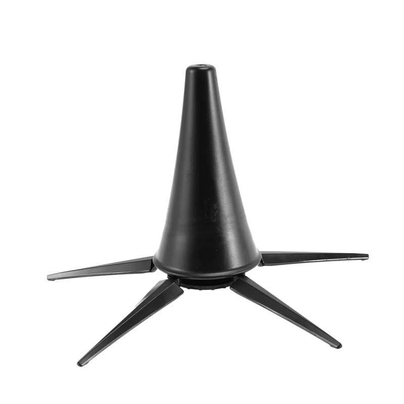 

Portable Clarinet Stand Holder Foldable Support Metal 5-Leg Stand Wind Instrument Accessory