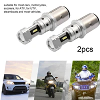 4000lm ba20d motorcycle led headlight blubs scooter fog lights motobike head lamp 80w 6000k 12v 24v modified accessories 2pcs