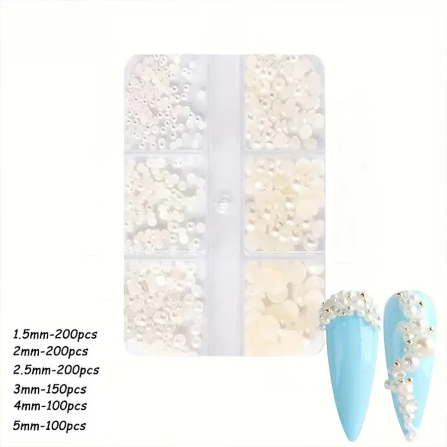 Новые трансграничные аксессуары для дизайна ногтей Золотая пудра в капсулах