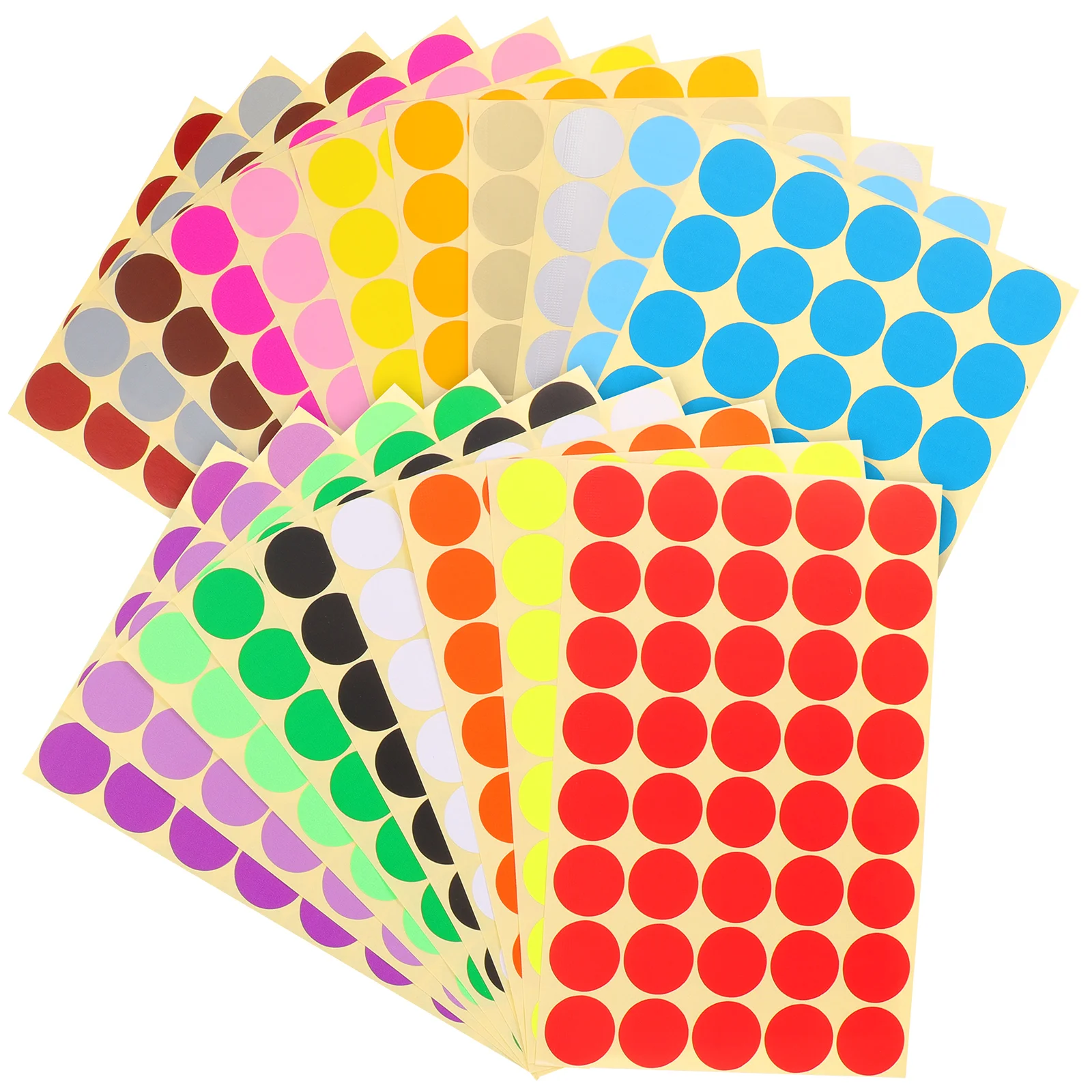 

Stickers Dot Circle Labels Classroom File Sticky Adhesive Sticker Labeltoddlers Polka Coding Color Round Colored Classification