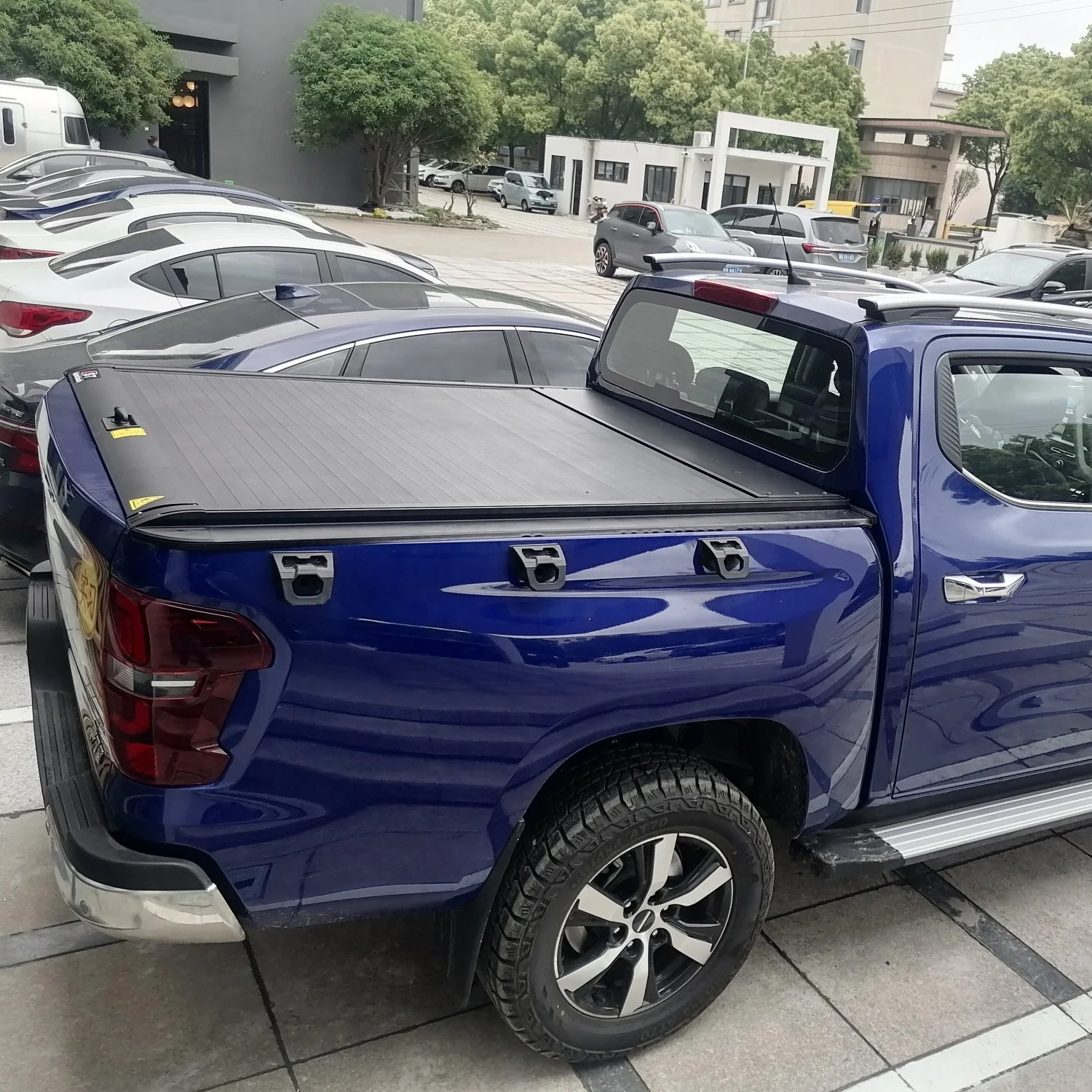 Выдвижной чехол из алюминиевого сплава крышка для рольставней кровати Changan KAICENE