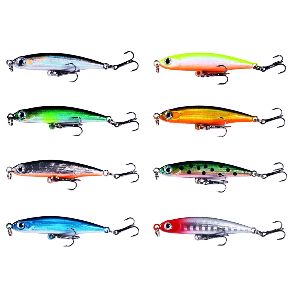 

5cm/3.5g Sinking Pencil Lures Hard Bait Fishing Tackle Crankbaits Wobbler Jig Bait Crankbait Bionic Fake Baits Fishing Lure Pesc