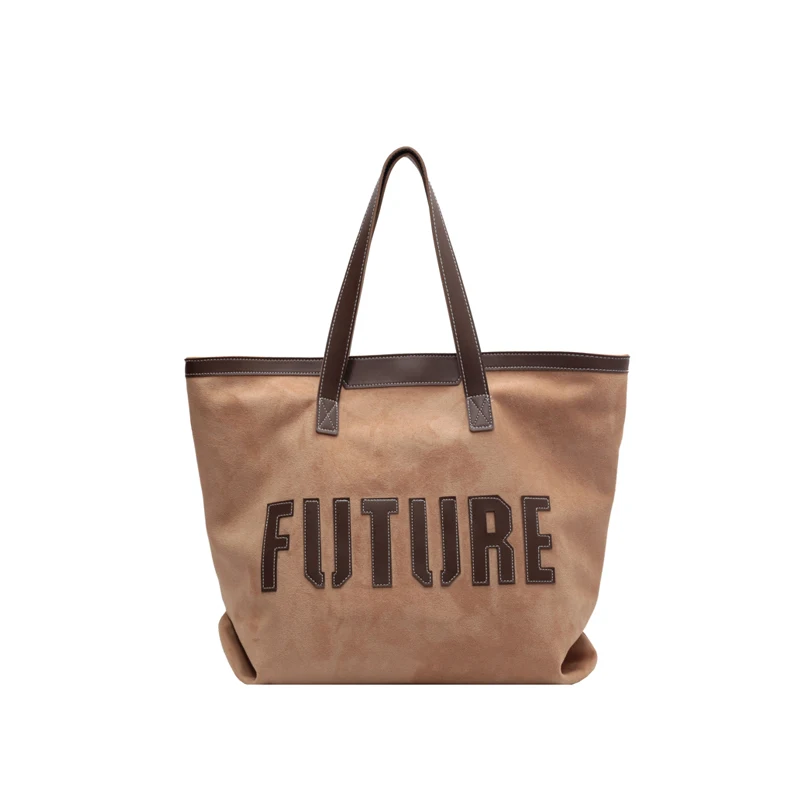 

Women's Tote Bag 2022 Autumn New Zipper Shoulder Bags Woman Leisure Soft Leather Portable Shopping Bag Women Fashion Handbag
