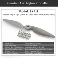 20PCS/Lot 9inch 9x4.5 9x6 9045 9060 CW CCW Nylon Electric Propeller Gemfan APC For RC Airplane Glider Aircraft Propellers