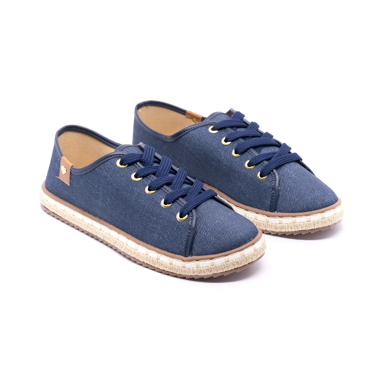 

Original Cheap Moleca Women's Sneakers Comfortable Fresh Denim Fabric