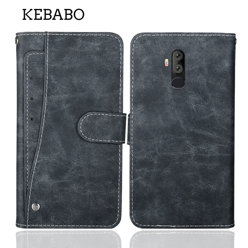 

Fashion Leather Wallet Vernee Mix 2 Thor E V2 pro X2 Case Flip Luxury Card Slots Cover Magnet Phone Protective Bags