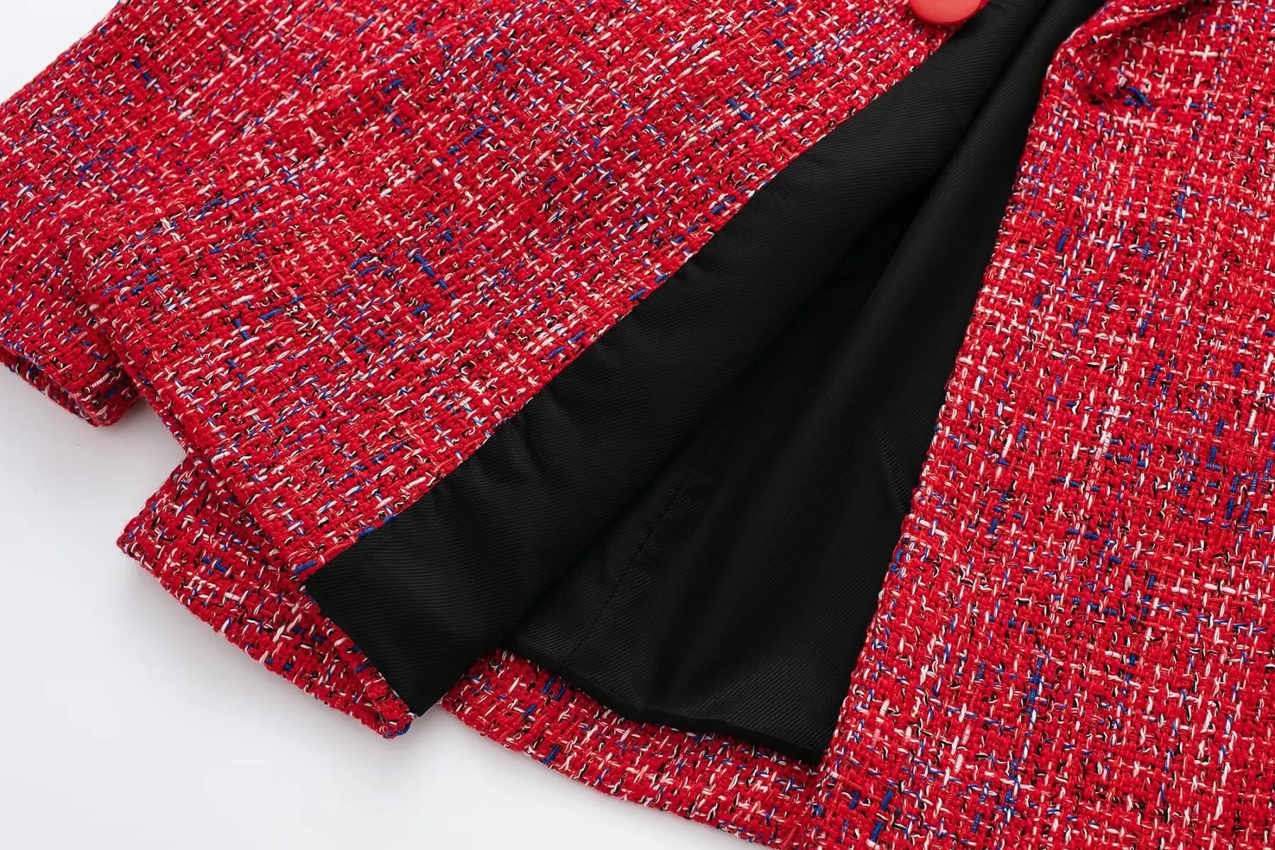 Retro women's double breasted suit jacket