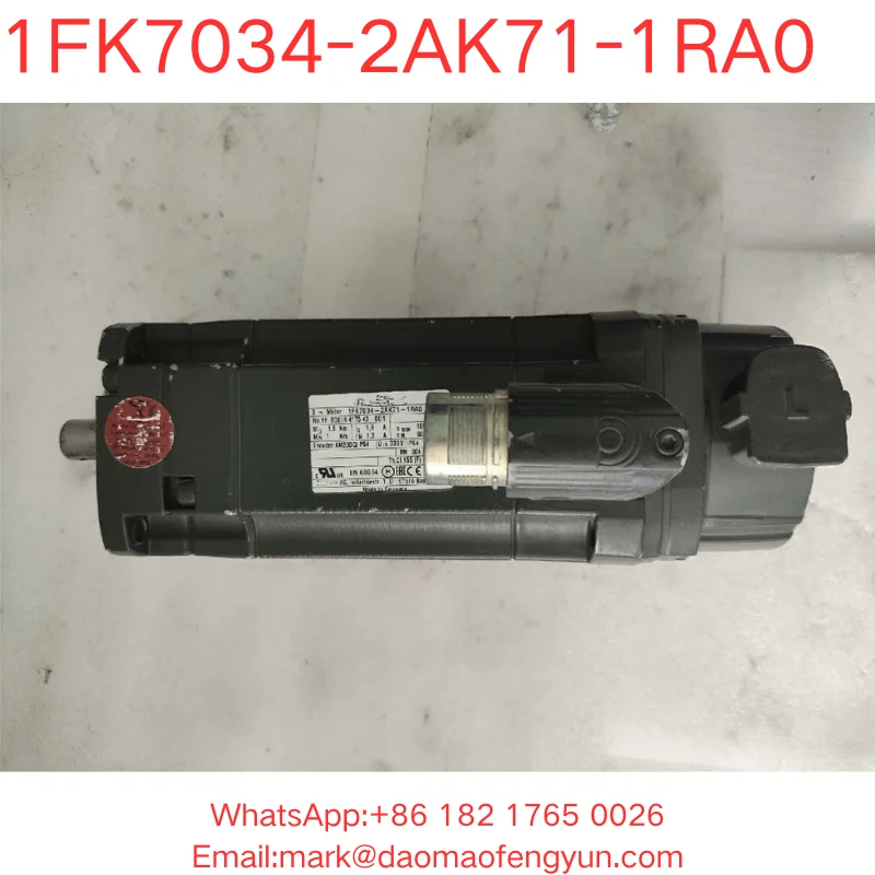 1FK7034-2AK71-1RA0 100% ТЕСТ ОК в хорошем состоянии