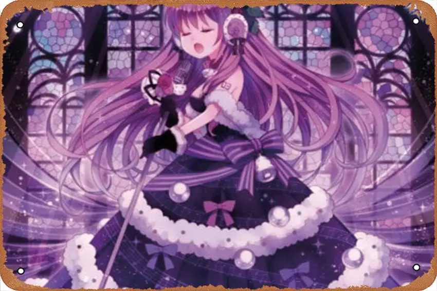 Mai Hayami аниме、комикс、мультфильм 、фильм плакат 8x12 дюймов металлическая