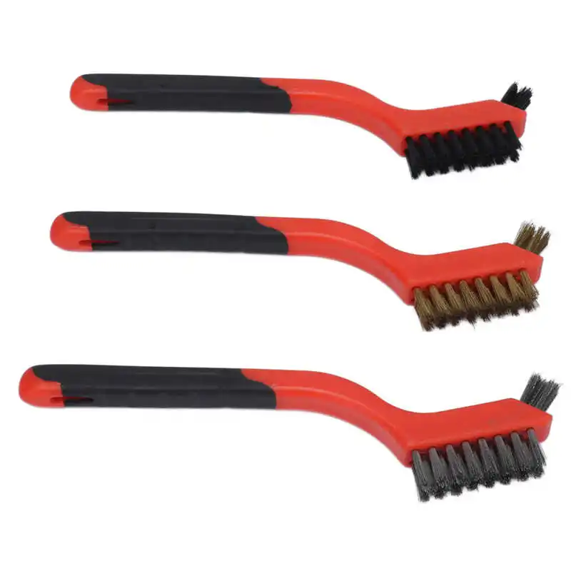 

Wire Brush Set Wire Brass Brush Sturdy for Gas for Range Hood