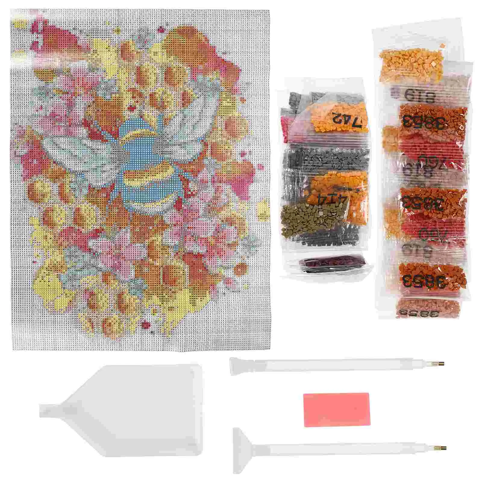 

Embroidery Kit Wallrhinestone Cross Set Mosaic Making Starter Hive Tapestry Holiday 5Dphoto Backdrops Honey